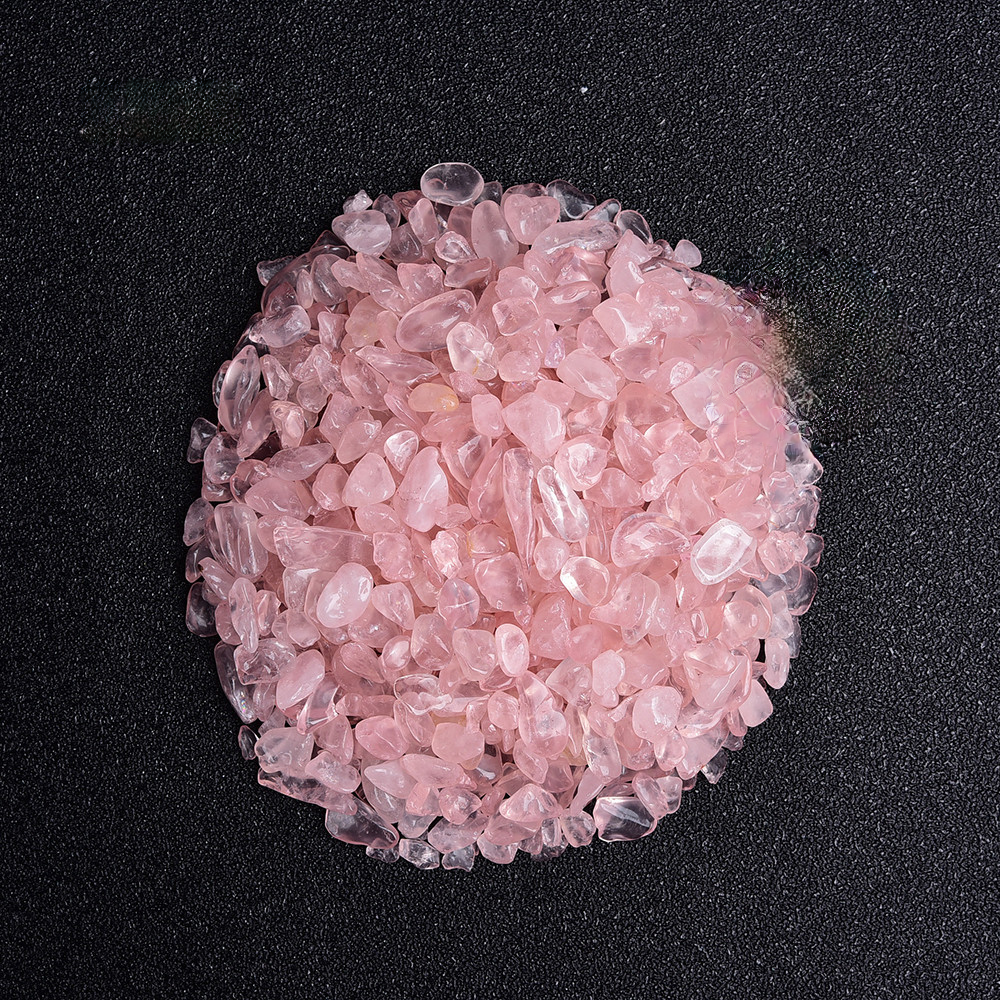 Natural purple yellow white powder crystal fluorite rubble Quality Chips 7-9mm 100 Grams